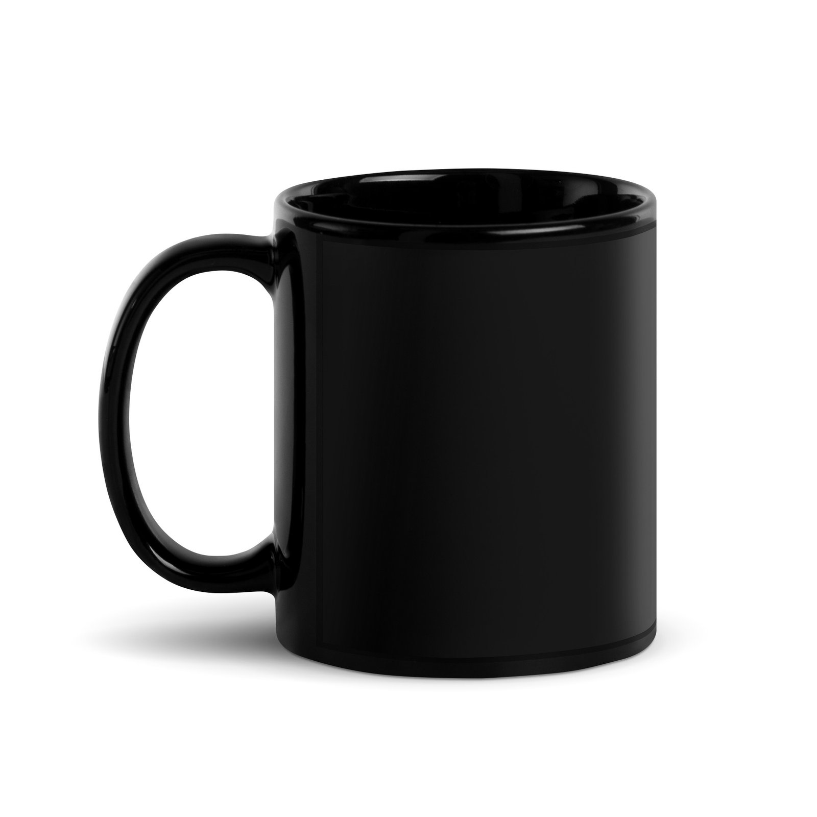 Black Glossy Mug - Image 2
